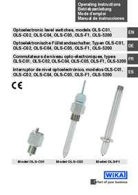 Thumbnail of document Manual - OLS-C01 Optoelectronic Level Switch